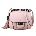 Gucci Nouveau Fringe Original Leather Shoulder Bag 347100 Light Pink VS01801