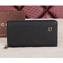Gucci Original Grainy Leather Clutches G18012B Black VS00621