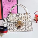 Gucci Queen Margaret Snake Print Top Handle Bag 476541 VS02383