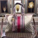 Gucci Rania Original GG Top Handle Bag Pink 309621 VS06182