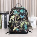 Gucci Tropical Print Leather Backpack 406370 VS05141
