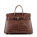 Hermes Birkin 35CM Tote Bag Brown Ostrich Leather H6089 Gold VS04510