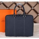 Hermes Briefcase Original Calf Leather HM086 Royal VS04476