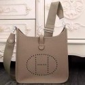 Hermes Evelyne 32cm Messenger Bag H1188 Grey VS02168