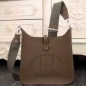 Hermes Evelyne 32cm Messenger Bag H1188 Khaki VS03811