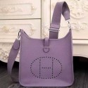 Hermes Evelyne 32cm Messenger Bag H1188 Lavender VS09772