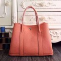 Hermes Garden Party 36 30 Tote Bag in Imported Togo Leather Light Orange VS03051