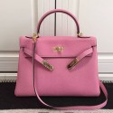 Hermes Kelly 28 Tote Bag in Pink Togo Leather HK0928 VS03841