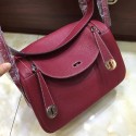 Hermes Lindy 26 Bag Fuchsia Togo Calfskin Leather HLD2630 VS04100
