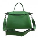 Hermes Oxer Top Handle Messenger Bag H8096 Green VS01369
