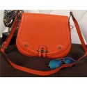 Hermes Passe-Guide Bag Calfskin Leather H22039 Orange VS00749