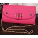 Hermes Passe-Guide Shoulder Bag Calfskin Leather H33225 Rose VS00783