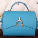 Hermes Stirrup Top Handle Bag H30560 Blue VS00244
