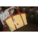 High Imitation Gucci Vintage Web Canva Medium Top Handle Bag 341503 Burgundy VS00122
