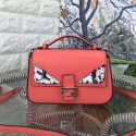 High Quality Fendi Double Micro Baguette Bag Orange FD2359 VS09896