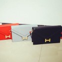 High Quality Hermes Litchi Leather Flap Shoulder Bag H201519 VS06706