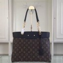 High Quality Imitation Louis Vuitton Monogram Canvas Pallas Shopper M51197 Black VS09356