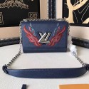 High Quality Louis Vuitton Epi Leather Twist MM Blue M54567 VS09463