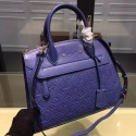 High Quality Replica Louis Vuitton Monogram Empreinte Pont-neuf MM Blue M41752 VS03208