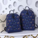 Hot Knockoff Gucci Horse Print Backpack 353476 Blue VS00963