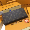 Hot Louis Vuitton Monogram Canvas Clemence Wallet Orange M64201 VS00865