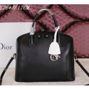 Hot Replica Dior ADDICT Bag Two-Tone Calfskin Leather D0320 Black VS05639