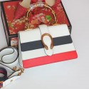 Hot Replica Gucci Dionysus Leather Top Handle Bag 448075 White VS03792