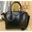 Imitation AAA Givenchy Small Antigona Bag Patent Leather G2800 Black VS01207