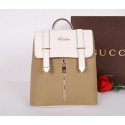 Imitation AAA Gucci Canvas BackPack 350880 Apricot VS07043