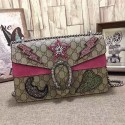 Imitation Best Gucci Dionysus GG Supreme Stars Embroidered Shoulder Bag 400249 VS07093