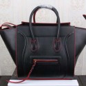 Imitation Celine Luggage Phantom Tote Bag Original Leather CT3341 Black VS06561