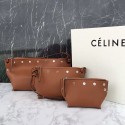 Imitation Celine Sailor Bag With Studs In Natural Calfskin Tian 260710 VS05014
