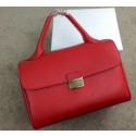Imitation Celine Top Handle Bag Original Leather C20135L Red VS03540