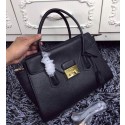 Imitation Cheap Prada Tote Bag Flap Handbag BN3033 in Black Saffiano Leather Fug VS04135