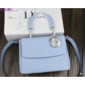 Imitation Dior Be Dior Flap Bag Nappa Leather CD99018S SkyBlue VS05449