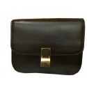 Imitation Fashion Celine Classic Box Small Flap Bag Smooth Leather C3347 Black VS06583