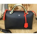 Imitation Fendi BY THE WAY Bag Calfskin Leather F55209 Black&Green VS09062
