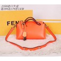 Imitation Fendi Fall Winter 2015 Tote Bag Calfskin Leather F2350 Orange VS08234
