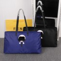 Imitation Fendi KARLITO Fabric Shopper Bag FD2978 Blue VS01398