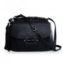 Imitation Gucci Nouveau Leather Shoulder Bag 347101 Black VS02462