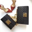 Imitation Gucci Padlock Gucci Signature Shoulder Bag Black 409486 VS00622