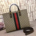 Imitation Gucci Web Animalier GG Supreme Tote 437541 VS08075