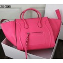 Imitation High Quality Celine Luggage Phantom Tote Bag Grainy Leather 3341 Rose VS04488