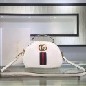 Imitation High Quality Gucci Leather Tote Bag 382221 White VS09756