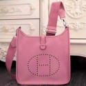 Imitation High Quality Hermes Evelyne 32cm Messenger Bag H1188 Pink VS02749
