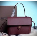 Imitation Louis Vuitton Cruise 2015 Lockme PM Tote Bag M54011 Wine VS03005