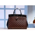 Imitation Louis Vuitton Damier Ebene Canvas Tote Bag N42355 Black VS03237