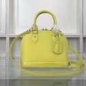 Imitation Louis Vuitton Epi Leather ALMA BB Bag M40862 Lemon VS09764