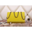 Imitation Louis Vuitton Epi Leather Chaine Wallet M90087 Yellow VS03634