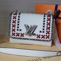 Imitation Louis Vuitton Epi Leather Twist MM White M42778 VS00788